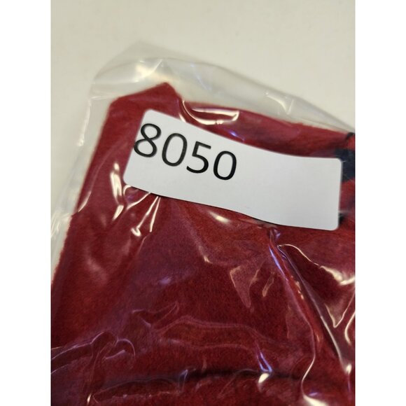 Bala Bala Jacket Women Medium Red Abstract Yarn Faux Wool Vintage Artsy - Picture 11 of 11